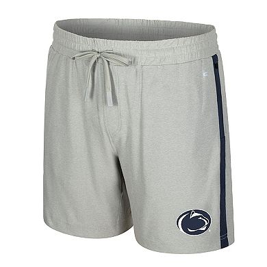 Men's Colosseum Gray Penn State Nittany Lions Mac Shorts