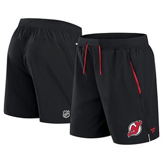 Men's Fanatics Black New Jersey Devils Authentic Pro Rink Performance Shorts