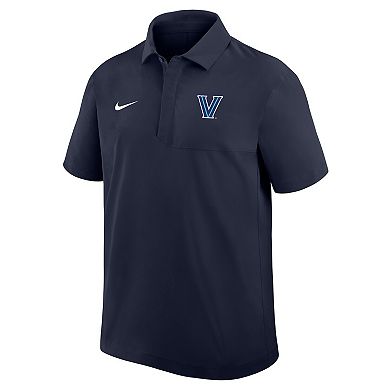 Men's Nike Navy Villanova Wildcats 2025 Sideline Dri-FIT Polo
