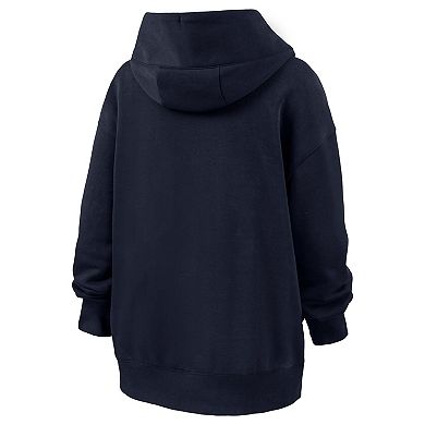 Women's Nike Navy Team USA Oversized Phoenix Fleece Hoodie