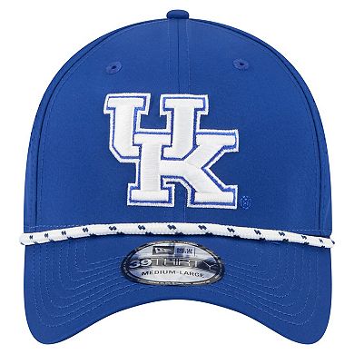Men's New Era Royal Kentucky Wildcats Rope 39THIRTY Flex Hat