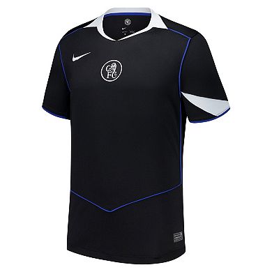 Men's Nike Black Chelsea 2025/26 Third Replica Jersey