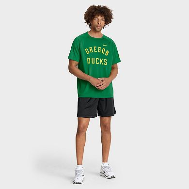 Men's Nike Green Oregon Ducks Premium Performance Ready Raglan Dri-FIT T-Shirt