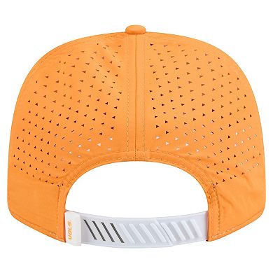 Men's New Era White/Tennessee Orange Tennessee Volunteers Perforated Patched 9SEVENTY Adjustable Hat