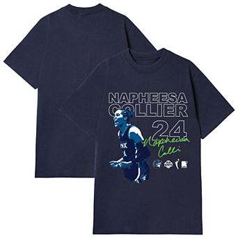 Unisex round21 Napheesa Collier Navy Minnesota Lynx Player Graphic T-Shirt