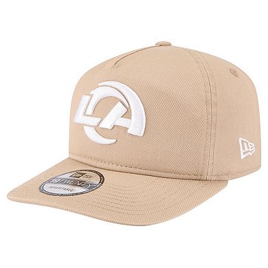 Men's New Era Tan Los Angeles Rams 19TWENTY Adjustable Hat