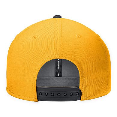 Men's Nike Gold Missouri Tigers Vintage Script Pro Dri-FIT Snapback Hat