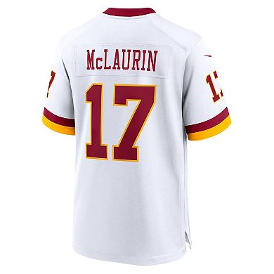 Men's Nike Terry McLaurin White Washington Commanders Game Super Bowl Era Jersey