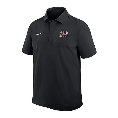 Men's Nike Black Montana Grizzlies 2025 Sideline Dri-FIT Polo