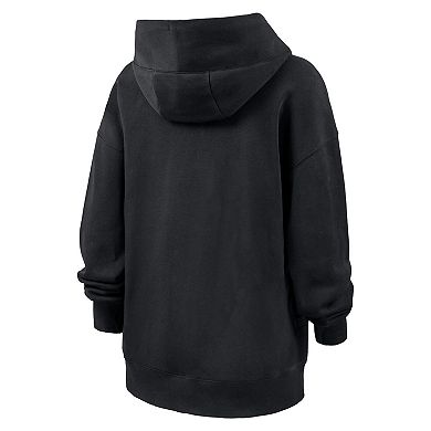 Women's Nike Black Team USA Phoenix Fleece Full-Zip Hoodie