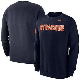Men's Nike Navy Syracuse Orange Club Sweatshirt