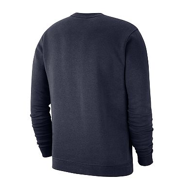 Men's Nike Navy Syracuse Orange Club Sweatshirt