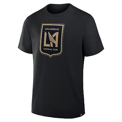 Men's Fanatics Son Heung-Min Black LAFC Name & Number T-Shirt