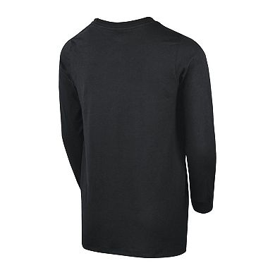 Youth Nike Black Team USA Mascot Logo Long Sleeve T-Shirt