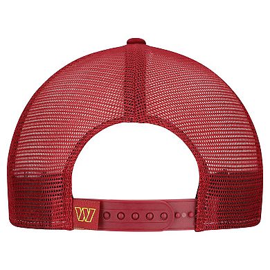 Men's New Era Gold/Burgundy Washington Commanders Outdoor Split Panel 9FIFTY Snapback Hat