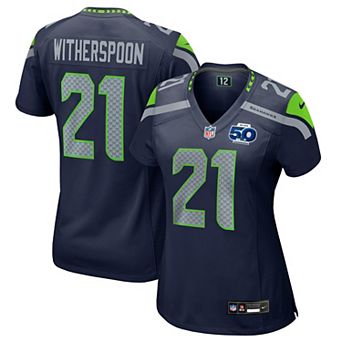 Women's Nike Devon Witherspoon College Navy Seattle Seahawks Team 50th Season Game Jersey