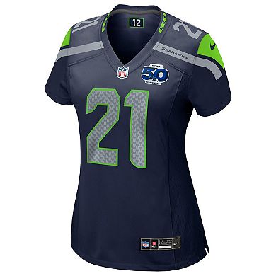 Women's Nike Devon Witherspoon College Navy Seattle Seahawks Team 50th Season Game Jersey