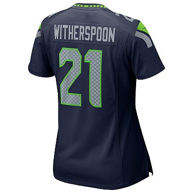 Women's Nike Devon Witherspoon College Navy Seattle Seahawks Team 50th Season Game Jersey