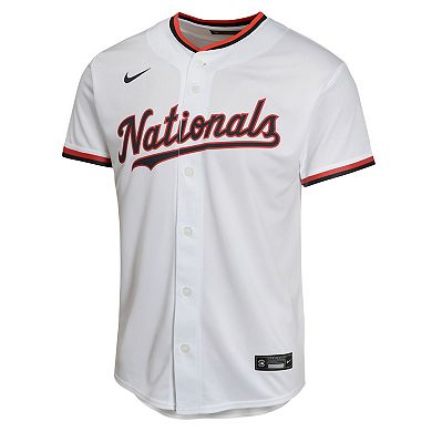 Youth Nike Dylan Crews White Washington Nationals Alternate Game Player Jersey