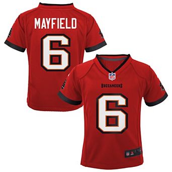 Infant Nike Baker Mayfield Red Tampa Bay Buccaneers Team Player Game Jersey