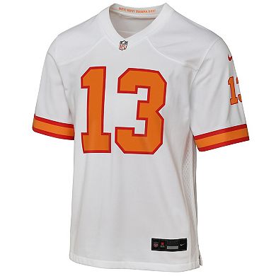 Youth Mike Evans White '76 Tampa Bay Buccaneers Game Jersey