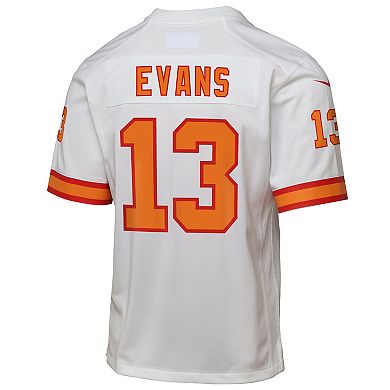 Youth Mike Evans White '76 Tampa Bay Buccaneers Game Jersey