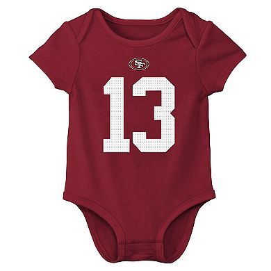 Infant Nike Brock Purdy Scarlet San Francisco 49ers Player Name & Number Bodysuit