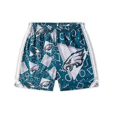 Men's Chubbies Midnight Green Philadelphia Eagles Mesh Shorts