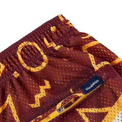 Men's Chubbies Burgundy Washington Commanders Mesh Shorts