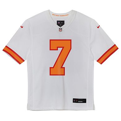 Preschool Bucky Irving White '76 Tampa Bay Buccaneers Game Jersey