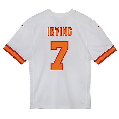 Preschool Bucky Irving White '76 Tampa Bay Buccaneers Game Jersey