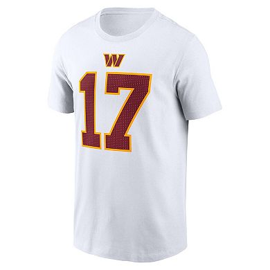 Men's Nike Terry McLaurin White Washington Commanders Super Bowl Era Name & Number T-Shirt