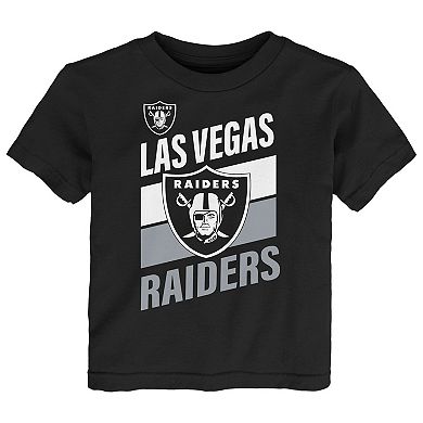 Toddler Outerstuff Black Las Vegas Raiders Teamwork T-Shirt