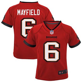 Preschool Nike Baker Mayfield Red Tampa Bay Buccaneers Team Player Game Jersey