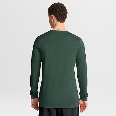 Men's Nike Green Green Bay Packers Primetime Legend Icon Performance Long Sleeve T-Shirt