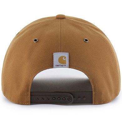 Men's Carhartt x '47 Brown Philadelphia 76ers Hitch Adjustable Hat