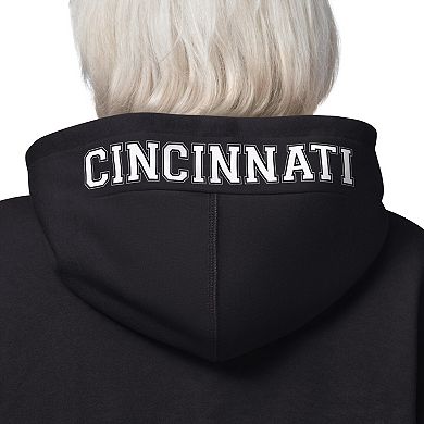 Women's Starter Black Cincinnati Bengals 4th Down Full-Zip Hoodie