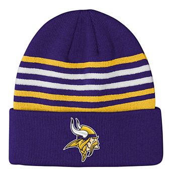 Youth Outerstuff Purple Minnesota Vikings Essentials Cuffed Knit Hat