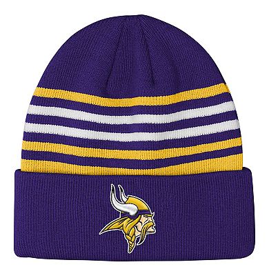 Youth Outerstuff Purple Minnesota Vikings Essentials Cuffed Knit Hat