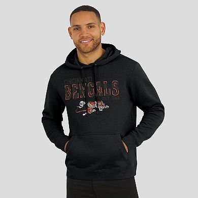 Men's Darius Rucker Collection by Fanatics Heather Black Cincinnati Bengals Hoodie
