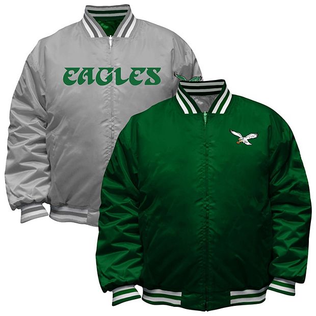 【新品】GREEN CLOTHING OGA JKT XL 最安値❗️ Men's Mitchell & Ness Kelly Green/Silver Philadelphia Eagles Big