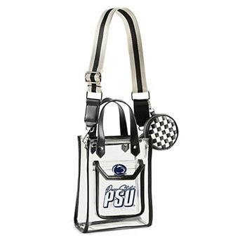 WEAR by Erin Andrews Penn State Nittany Lions Clear Stadium Crossbody Purse with Coin Pouch