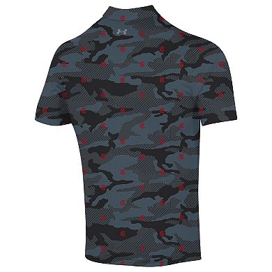 Men's Under Armour Black South Carolina Gamecocks Gameday ArmourFuse Polo