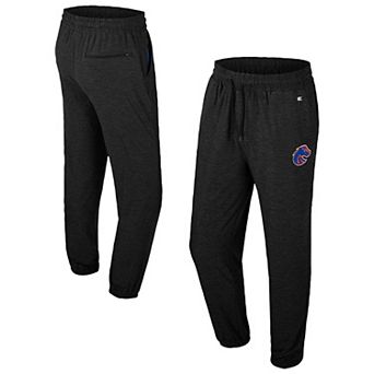 Men's Colosseum Black Boise State Broncos Revolution Jogger Pants