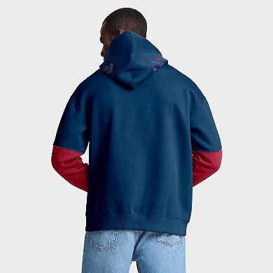 Men's Fanatics Navy Houston Texans Helmet Alt Pullover Hoodie