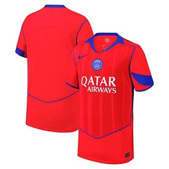Youth Nike Red Paris Saint-Germain 2025/26 Third Replica Jersey