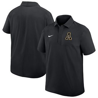 Men's Nike Black Appalachian State Mountaineers 2025 Sideline Polo