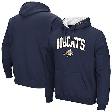 Men's Colosseum Navy Montana State Bobcats Isle Hoodie