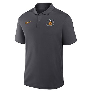 Men's Nike Anthracite Tennessee Volunteers Smokey Victory Polo