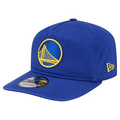 Men's New Era Royal Golden State Warriors Cotton 19TWENTY Adjustable Hat